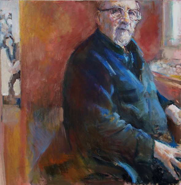 Portrait of Beat generation photographer Harold Chapman 